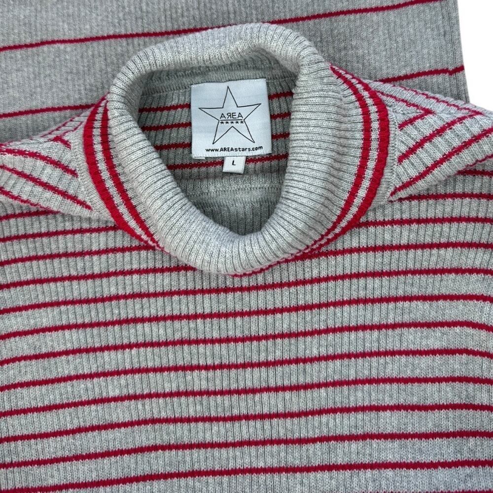 AREA STARS Striped Knit Bodycon Dress - Size Large - NWOT - Picture 5 of 5
